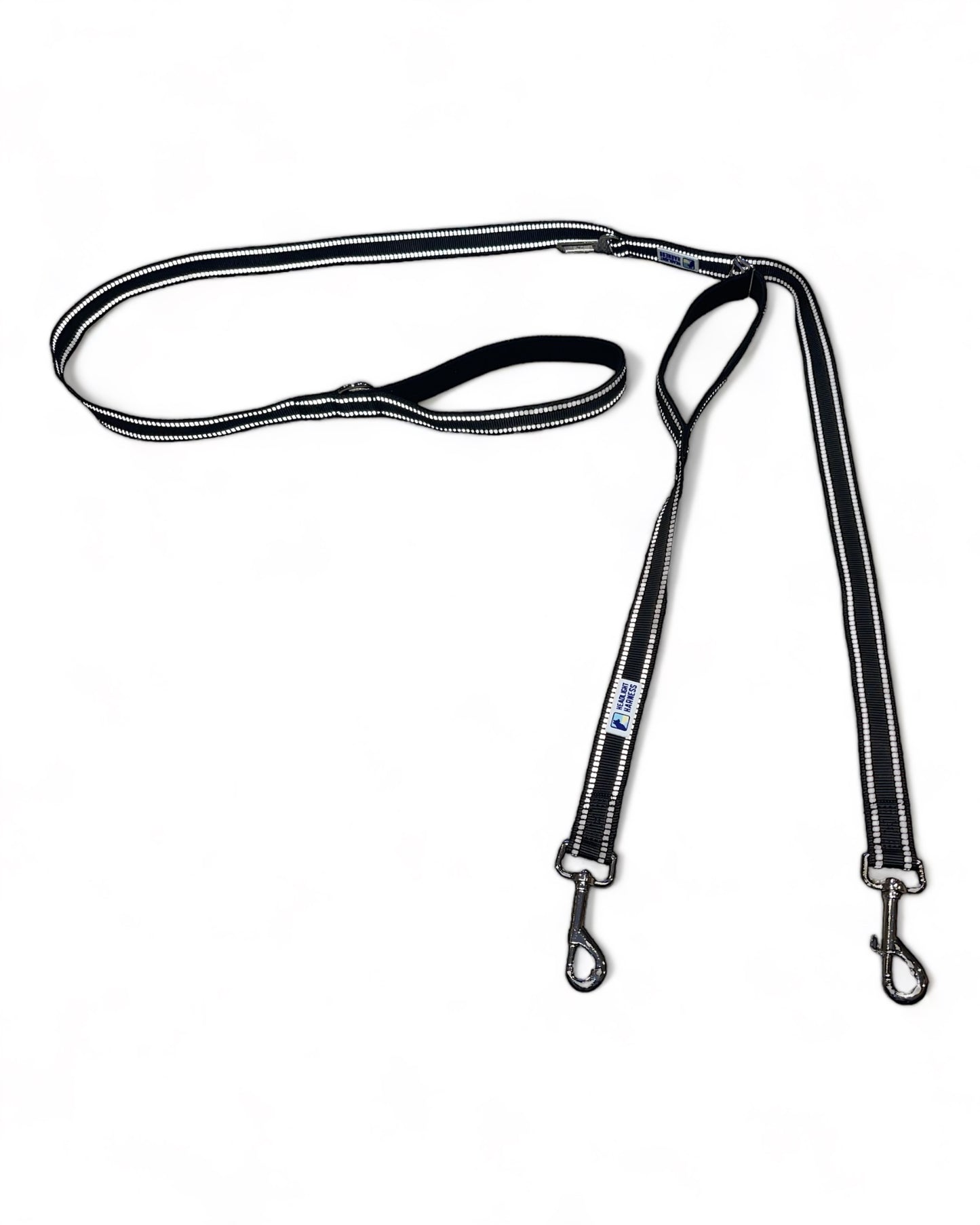 Headlight Harness 2 Dog Reflective Double Dog Leash