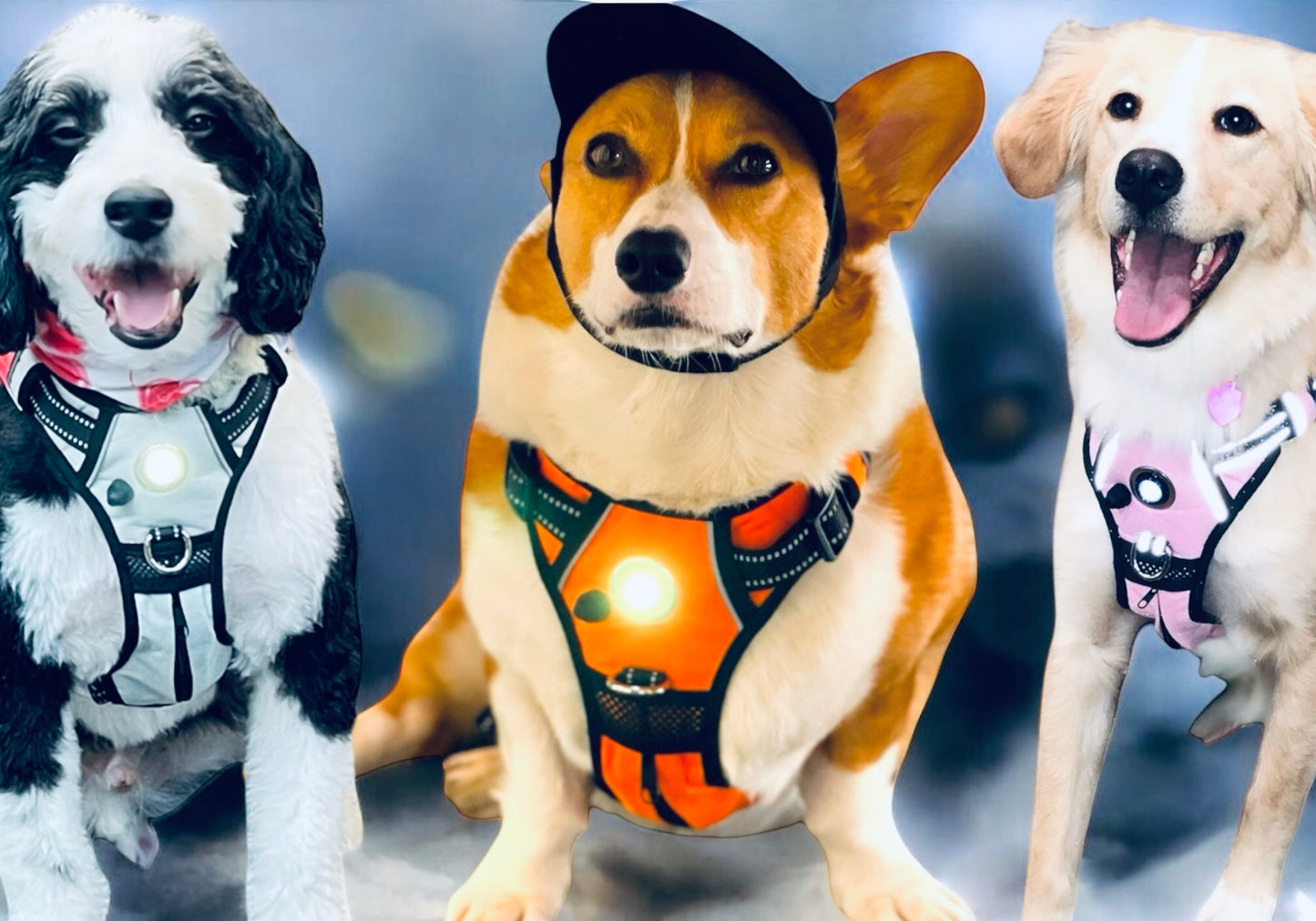 Headlight Harness, Dog/Cat LED  Dog Harness