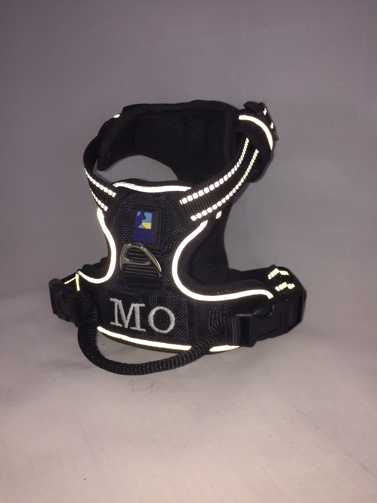 Headlight Harness with Custom Embroidery