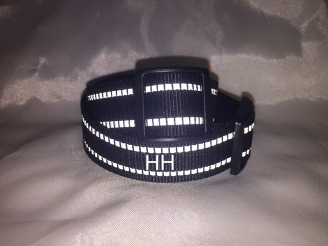 Reflective Wrist Bands with Custom Embroidery